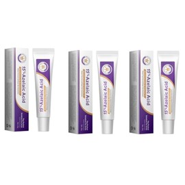 3PCS Crema Ácido Azelaico, Suero Ácido Azelaico, Sérum Facial con 15% de Ácido Azelaico, Hidratación Diaria, Calma La Piel, Textura Ligera