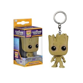Funko Pocket POP Keychain: GOTG - Groot Keychain, Tan, 2 Inches (6714)