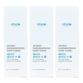 STRONG ROCKET STRONG ROCKET Atomy Raw Hair Dansu Atomy Liquid 200ml 3pcs Hair Tonic Scalp Care (AD) / STRONG ROCKET STRONG ROCKET 애터미 생모단수 애터미액 200ml 3개 헤어토닉 두피케어(AD)