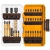 INGCO 31Pcs Impact Screwdriver Bits Set with Holder, S2 Steel