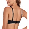 Lemorosy Women's Deep U Plunge Bra Convertible Low Cut Push