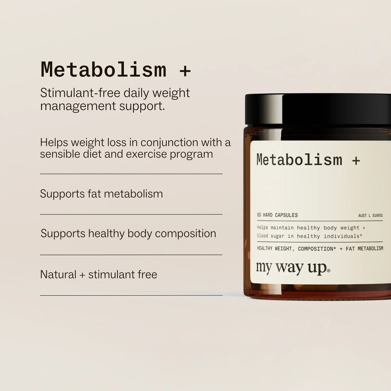 My Way Up Metabolism + 60 Hard Capsules