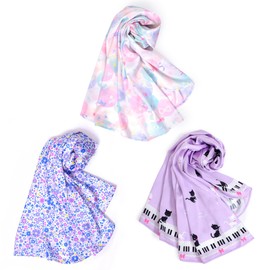 COLORFUL CANDY STYLE キッズヒジャブ 柄違い3点セット ラベンダーセット B8007600-BTR