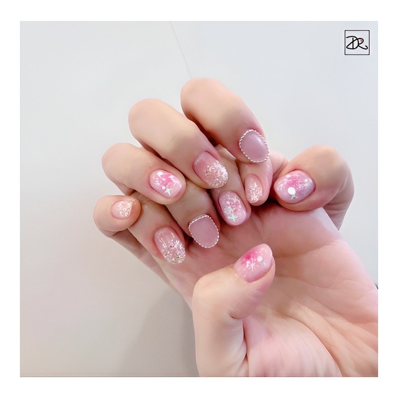Next day delivery⭐Autumn marble nails⭐ / 다음날 발송⭐가을 마블네일⭐