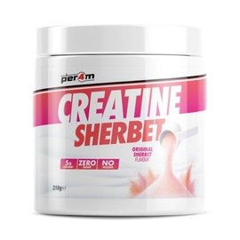 Per4m Creatine Sherbet No Water Required Dry Scoop 5g of Creatine 310g Original Flavour