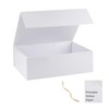 MUMUPACK White Gift Box,19x16x6 Extra Large Gift Boxes With Lids