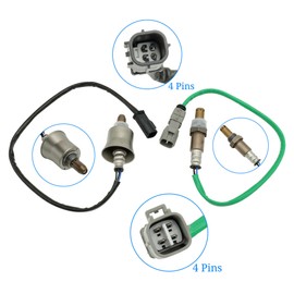 NOVAPARTS 2Pcs 234-9307 234-9304 Upstream Downstream Oxygen O2 Sensor for 2018-2024 Toyota Camry, 2019-2024 RAV4 & 2019-2024 Lexus ES300h 2.5L L4 Replaces # 89467-33210 89467-33290