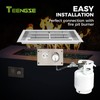 TEENGSE Fire Pit Gas Burner Spark Ignition Kit Indoor Outdoor