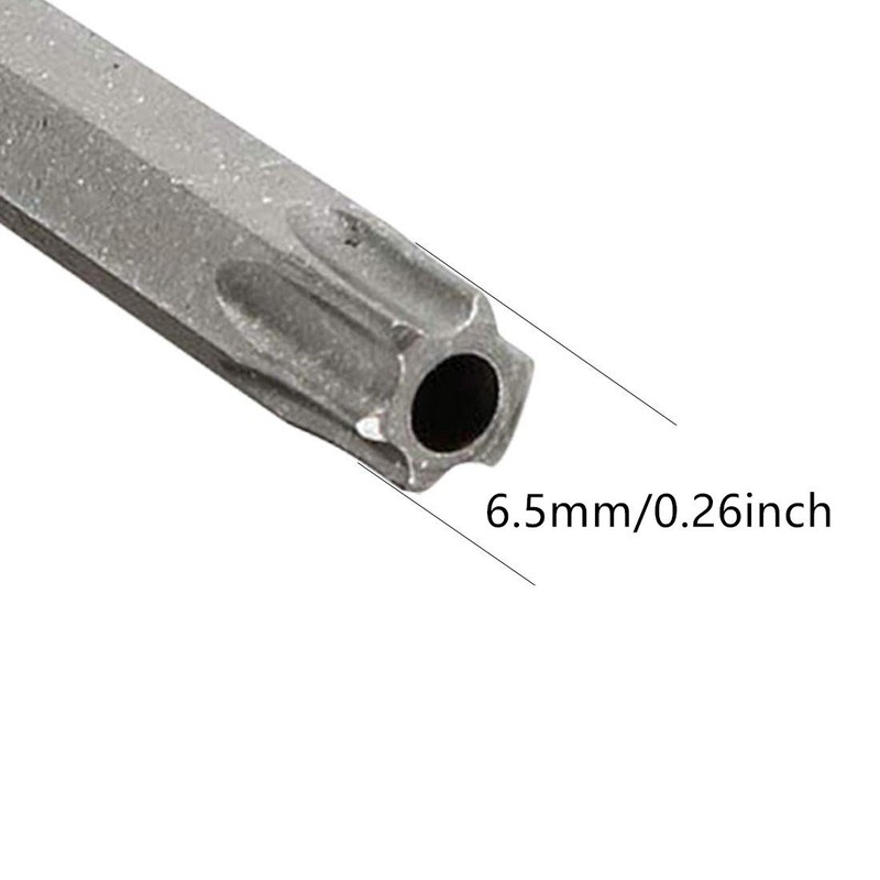 XMHF1/4- Inch Hex Shank Torx T40 S2 Steel Security Screwdriver