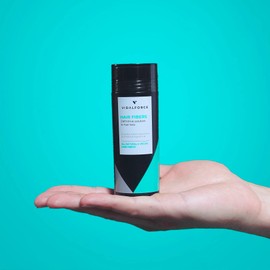 VidalForce. Pouring Hair Dark Grey (60 g = 2 x 30 g) 100% Natural Root Powder I Dense Hair in 20s I Root Powder Dark Grey I Root Powder for Hair Thickening I Hairline Powder I Hair Thickening