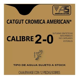 América Catgut Cromico 2-0 American