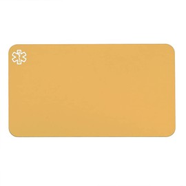 Engravable Aluminum Medical ID Wallet Card (Gold)