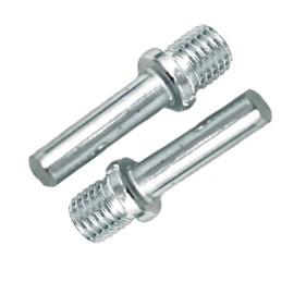 Dapetz ® M14 x 2 Female to 10mm Male Spindle Adapters (2-Pack) – 45mm Steel Alloy Thread Conversion Rods for Electric Drill, Polishing & Grinding Tools, Durable & Easy to Install