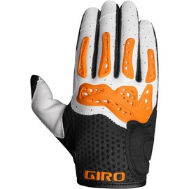 Giro Gnar Men's Mountain Cycling Gloves - Orange/Light Sharkskin, Large