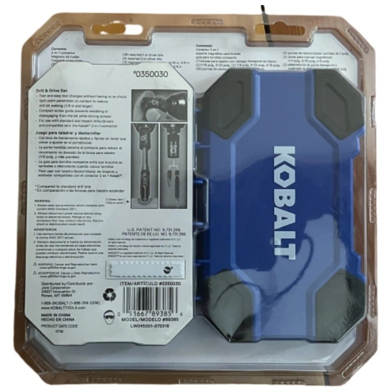 Kobalt 350030 Drill and Driver Set (50-Piece)