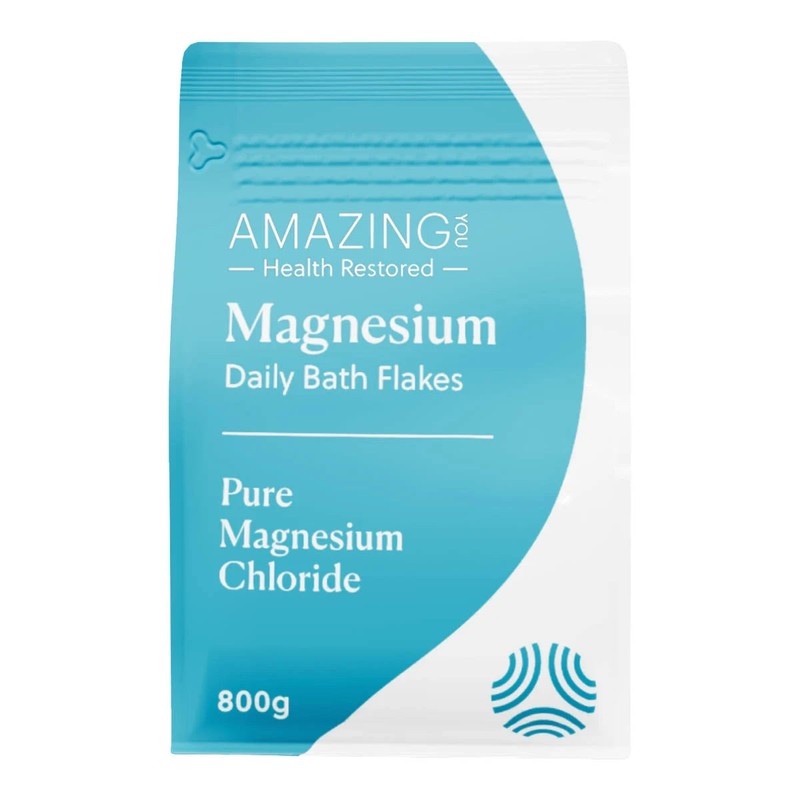 Amazing You Magnesium Daily Bath Flakes - Pure Magnesium Chloride,