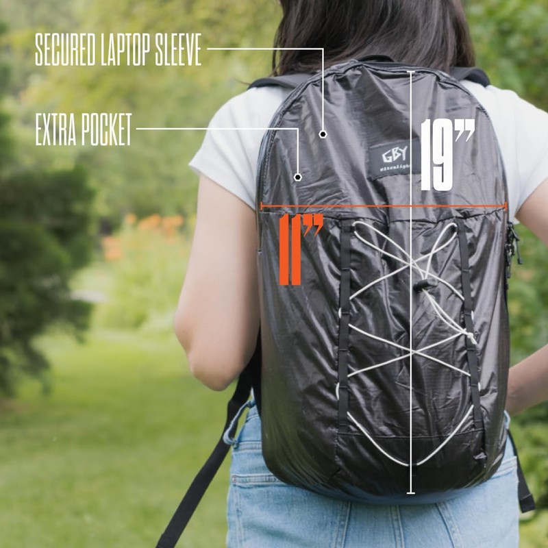 Ultralight Laptop Day Pack, Backpack, Bag 20 L