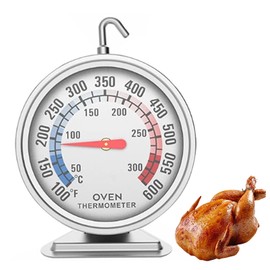 Ofenthermometer,Backofen Thermometer Innen,Ofenthermometer Für Backofen,Backofenthermometer Innen,Backthermometer,Edelstahl Ofenthermometer,Oven Thermometers Für Küche, Kochen, Backen
