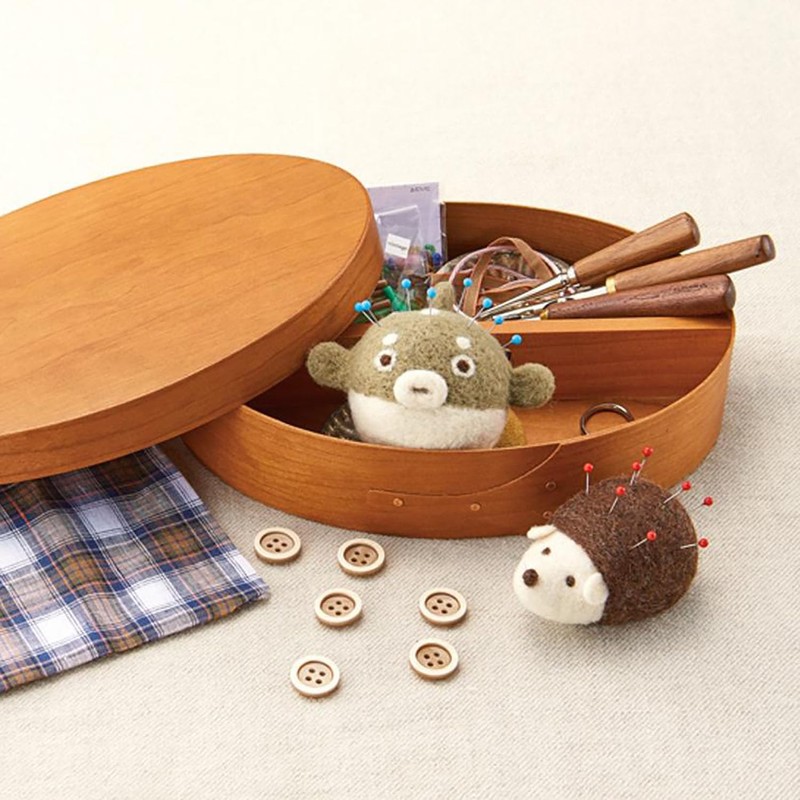 Clover 23-020 Hedgehog Wool Felt Pin Cushion