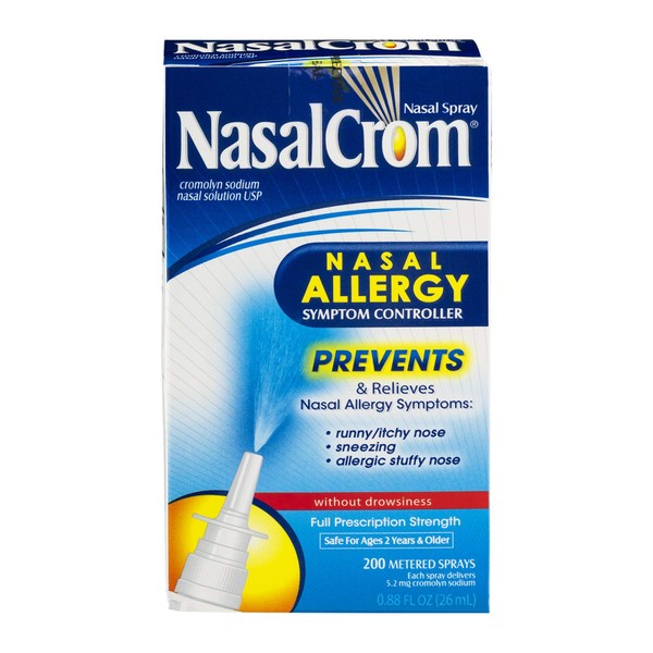 NasalCrom Nasal Allergy Symptom Controller Spray - 0.88 oz, Pack of 6