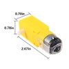 6 PCS DC Electric Motor 3V-6V Dual Shaft Geared TT