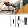 Double Head Sheet Metal Nibbler Cutter Adjustment High Hardness Multifunctional