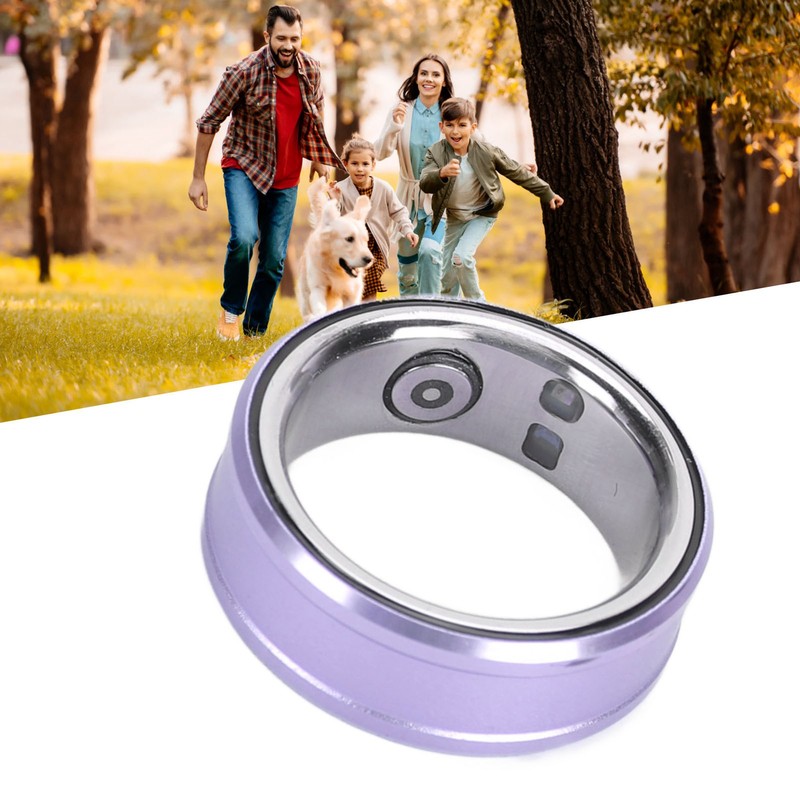Smart Ring IP68 Waterproof Health Tracker Sleep Monitoring Bluetooth Fitness