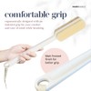 MainBasics Shower Brush Back Scrubber Dual-Sided Body Brush Long Handle