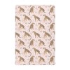 Cheetah Leopard Crib Sheets Stretchy Portable Sheets for Baby Toddler
