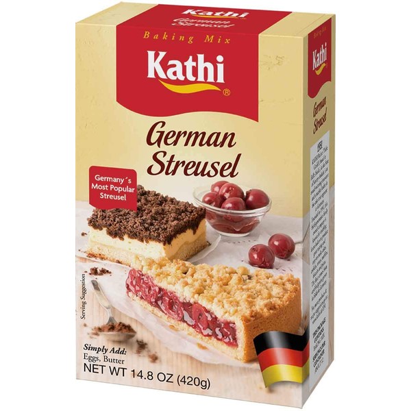 Kathi Streusel Cake Mix, 14.8 Ounce