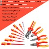 BILITOOLS Insulated Screwdriver & Pliers Set, 1000V Electrical Tools for