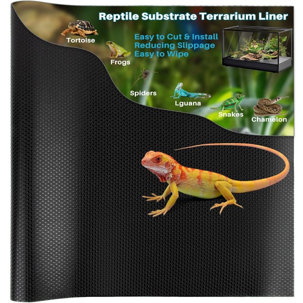 MAQIHAN Reptile Substrate Mat - Reptile Carpet Mat Terrarium Bearded