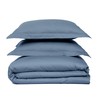 Feather & Stitch Queen Size Duvet Cover Set, 500 Thread