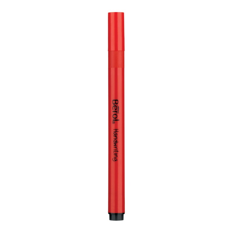 Berol Handwriting Pens, Round Shape, Washable Black Ink, Bright Barrels,