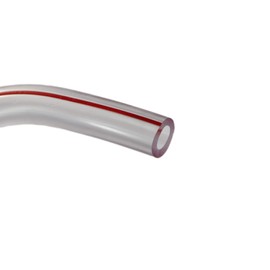 Milk Hose/Tube Transparent Food Grade for Cow Or Goat Milking Machines 8 Ft Long by Melasty (1/2 Inch ID)