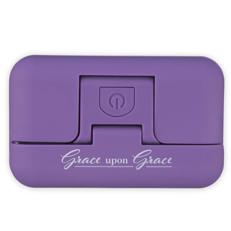 Christian Art Gifts Adjustable LED Book Light w/Magentic Clip &