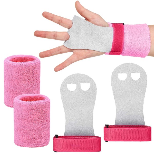 1 Pair of Grip Pads Children's Bar Gloves Sports Wristbands