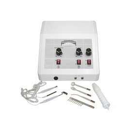 Professional 2-in-1 Tabletop Facial Machine, Multifunction Exfoliation Spa Equipment with High Frequency Facial and Galvanic Facial