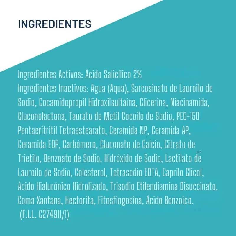 Cerave Limpiador Facial Acne Control Cleanser 236ml