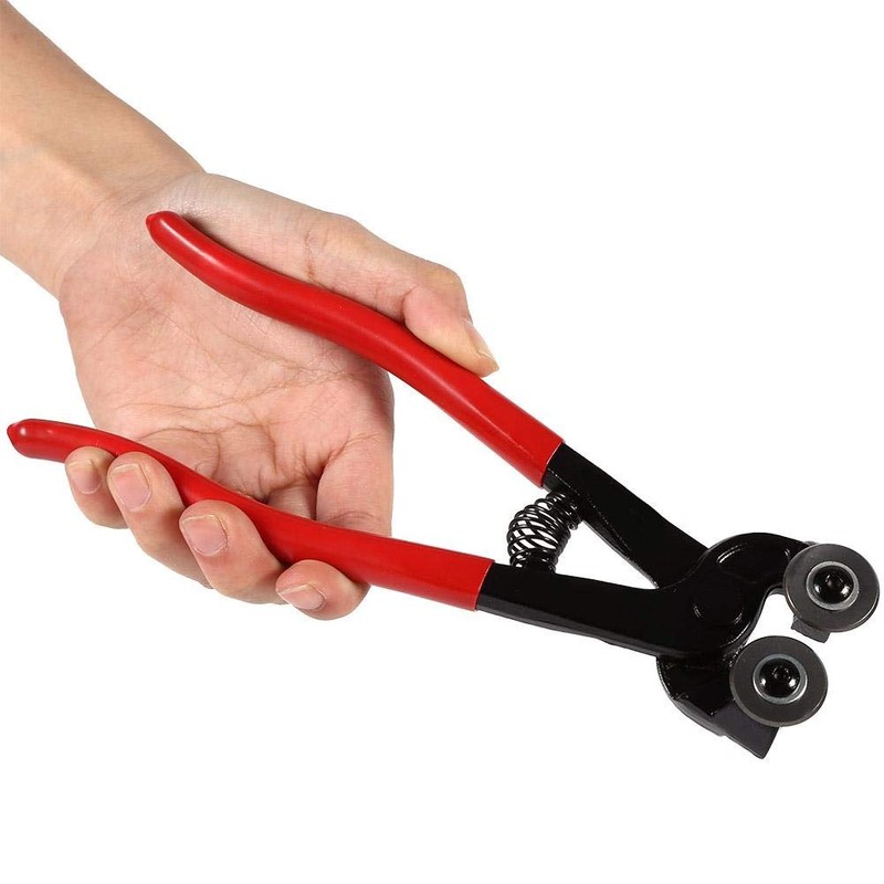 Glass Cutter - Samfox 200mm Heavy-Duty Glass Mosaic Cut Nippers
