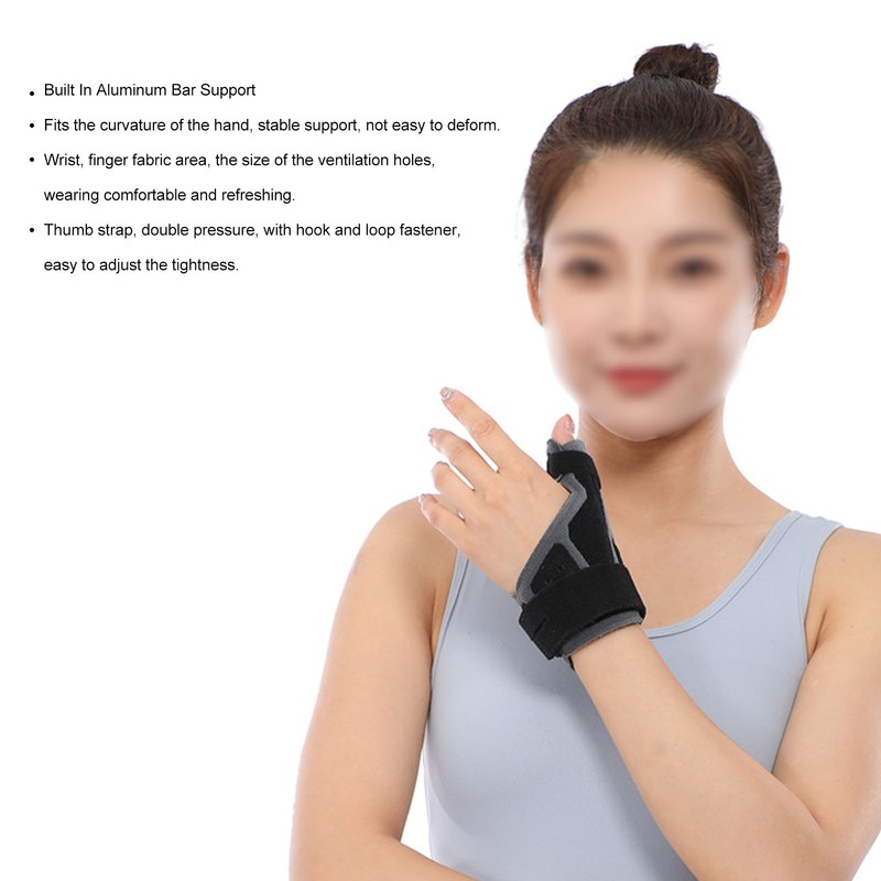 Thumb Spica Splint Breathable Adjustable Thumb and Wrist Stabilizer Splint