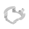 Qiilu 1 Pair H7 LED Headlight Adapter Retainer Holder