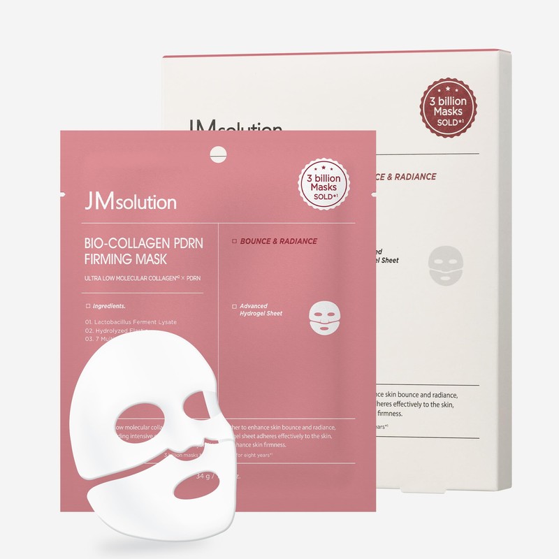 JMsolution Mascarilla Reafirmante Bio Collagen Pdrn Mascarilla De Hidrogel Antiedad