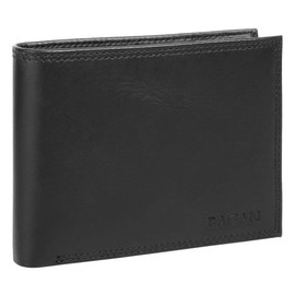 BAGAN Genuine Leather Black Men's Wallet - 020880