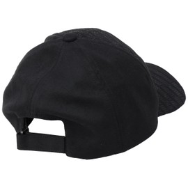 Munsing Wear MEBWJC04 Men's Cap, Ear Pads Included, Logo Embossing, Stylish, Antibacterial, Deodorizing, Golf, BK00 (Black)