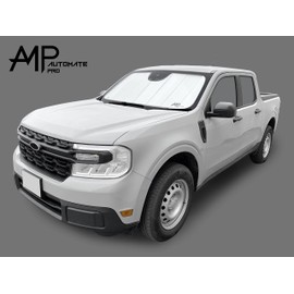 AutoMate Pro Custom Fit Windshield Foldable Sunshade for 2010 2011 2012 2013 2014 2015 Toyota Prius Hatchback, Compact Sun Shade Block UV Rays Visor Protector Folding Dual-Purpose (Made in USA)