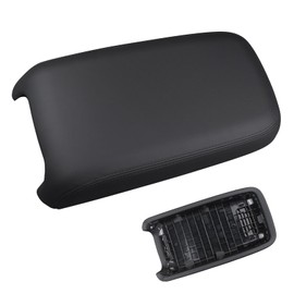 omoZone Floor Center Console Cover Armrest Lid Black Compatible with 2011-2021 Dodge Charger 2015-2021 Chrysle-r 300 Replaces 1VT06DX9AI