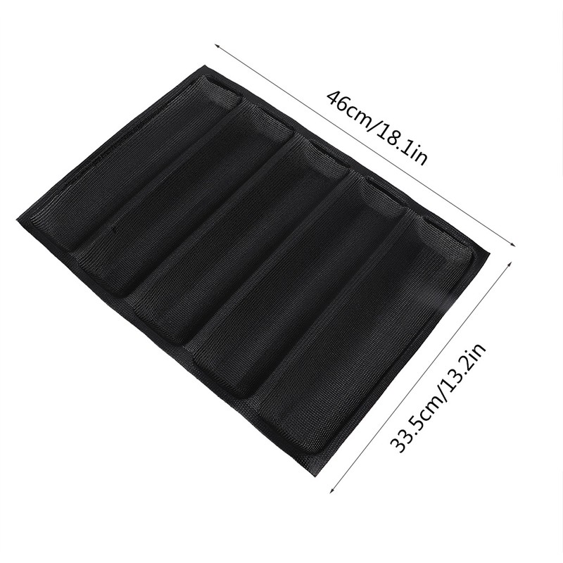 Silicone Breathable DIY Bread Baking Tray French Bread Pan Baking