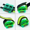 2 x Black Pedal Straps for Bike Pedals and Cleats