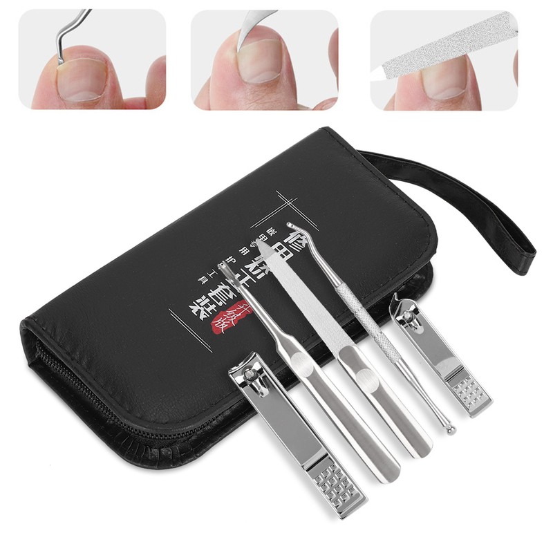 7pcs Ingrown Toenail Correction Tools Kit Stainless Steel Pedicure Foot